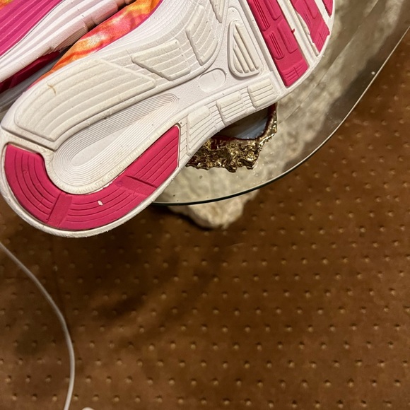 Size 6 Marika multi color pink/yellow all man made materials footwear - Picture 7 of 8